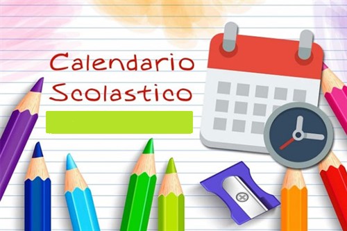 calendario scolastico